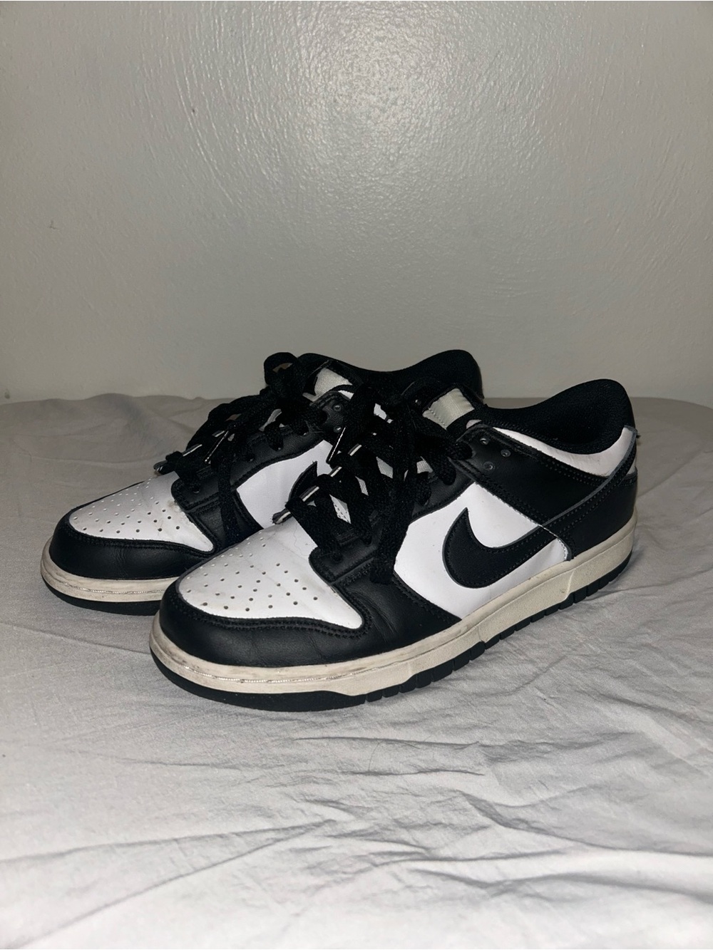 adidas Kids Black and White Low-Top Sneakers